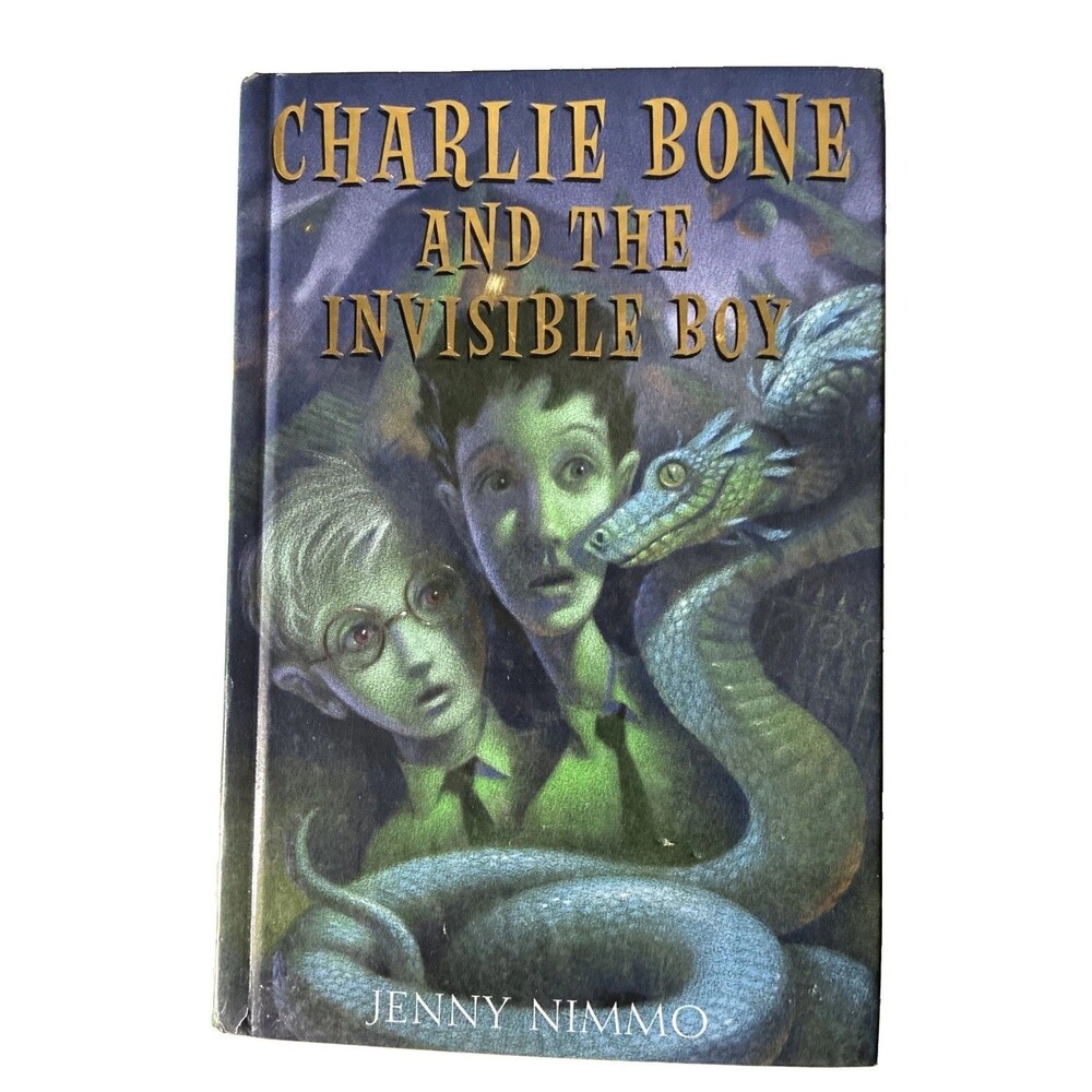 Charlie Bone and the Invisible Boy Book 3 Jenny Nimmo 2004 Hardcover Good VG